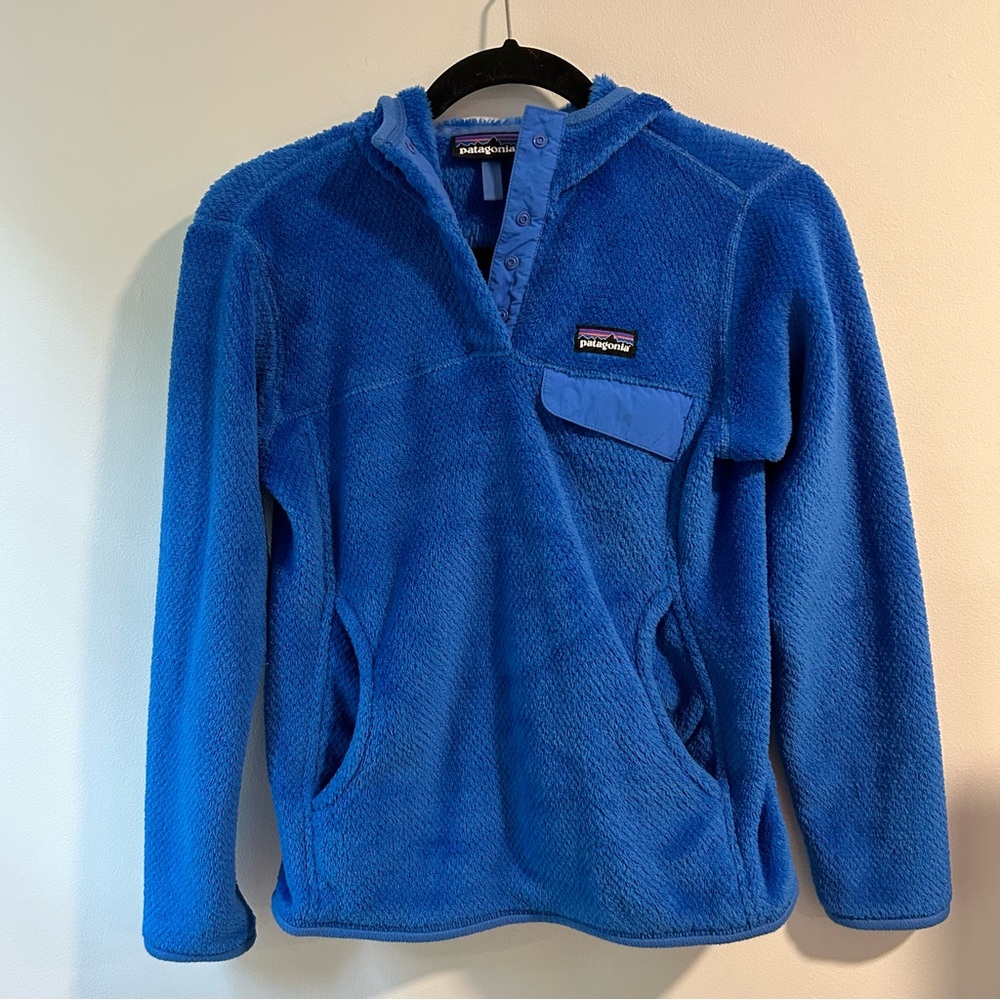 Patagonia Women’s Re-Tool Snap-T Pullover Blue Size Small